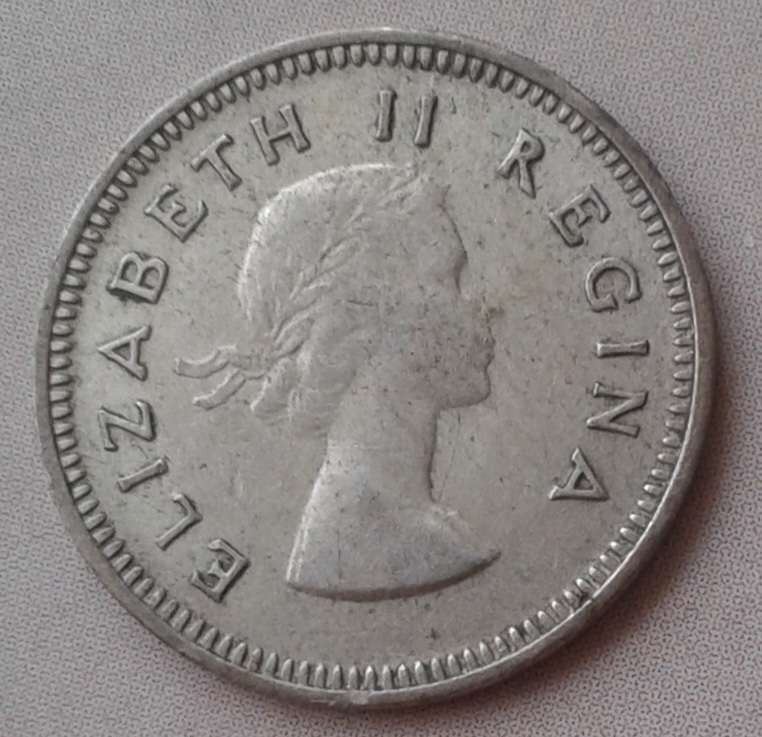 1953 Union silver tickey.