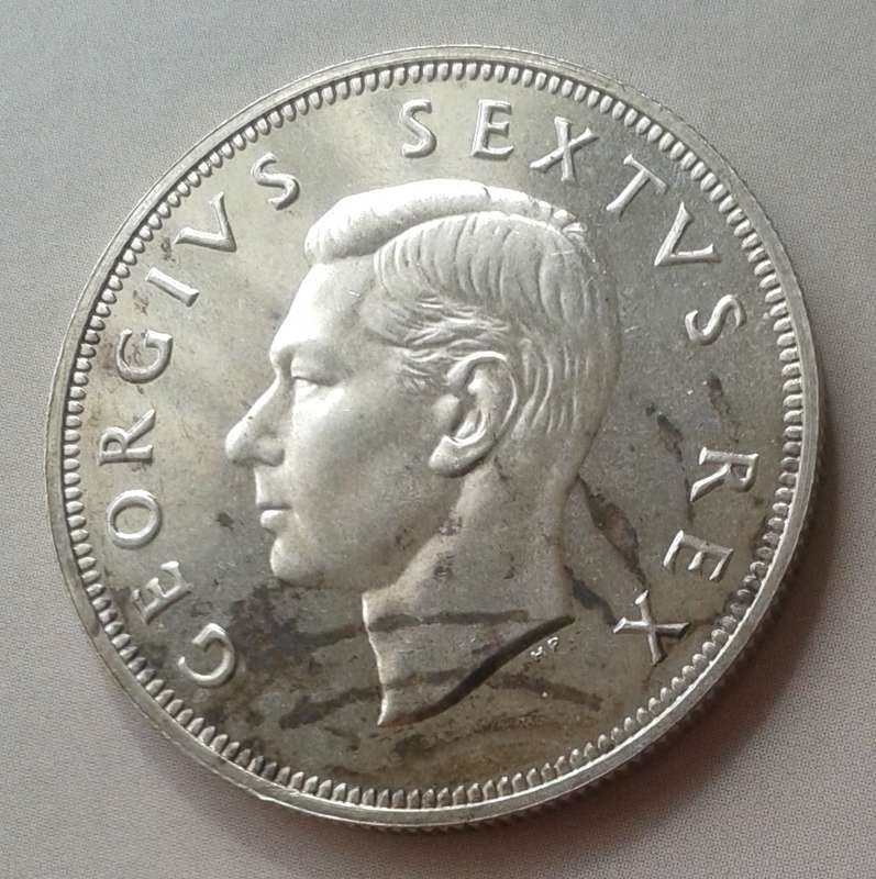 1952 Union silver 2 1/2 Shillings in proof