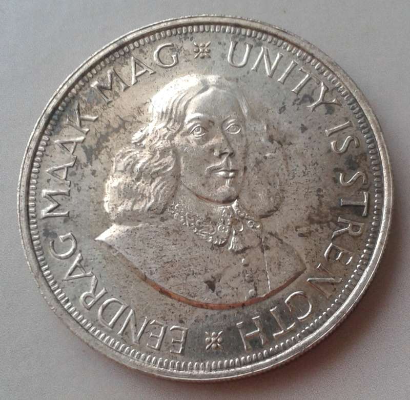 Toned 1964 Republic proof silver 50c