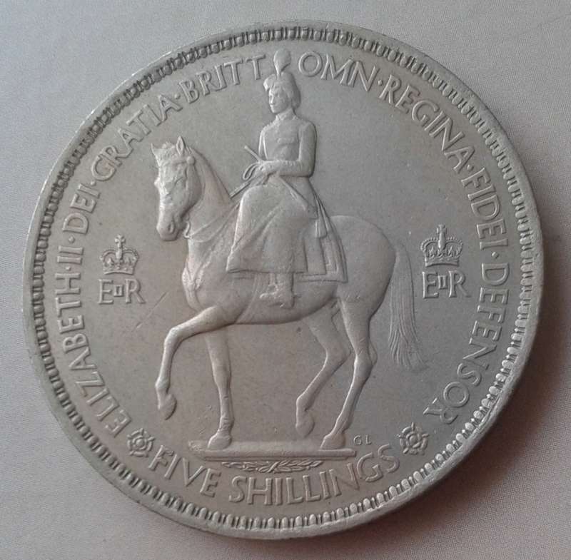 1953 Coronation of Queen Elizabeth II british crown