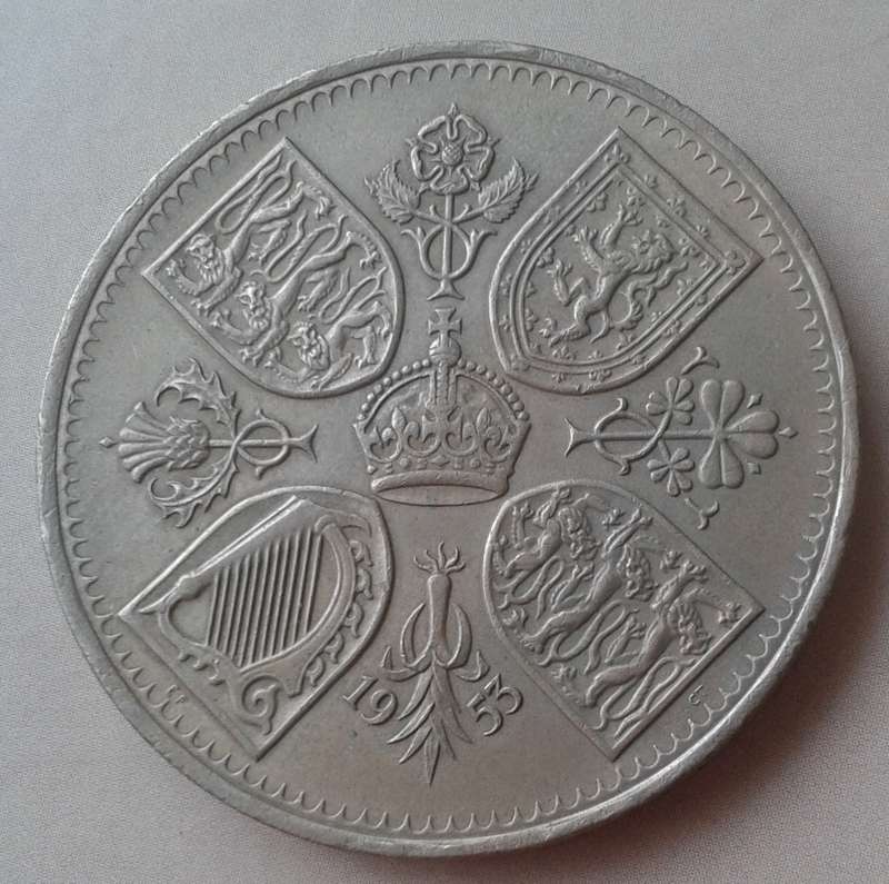 1953 Coronation of Queen Elizabeth II british crown