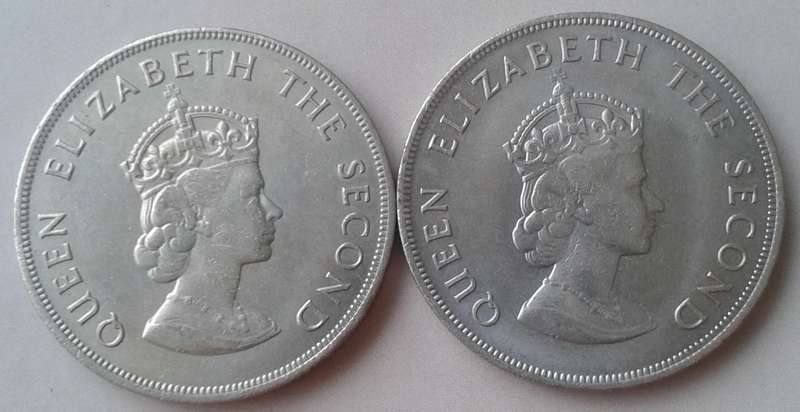 1966 Bailiwick of Jersey 5 Shillings (Battle of Hastings).
