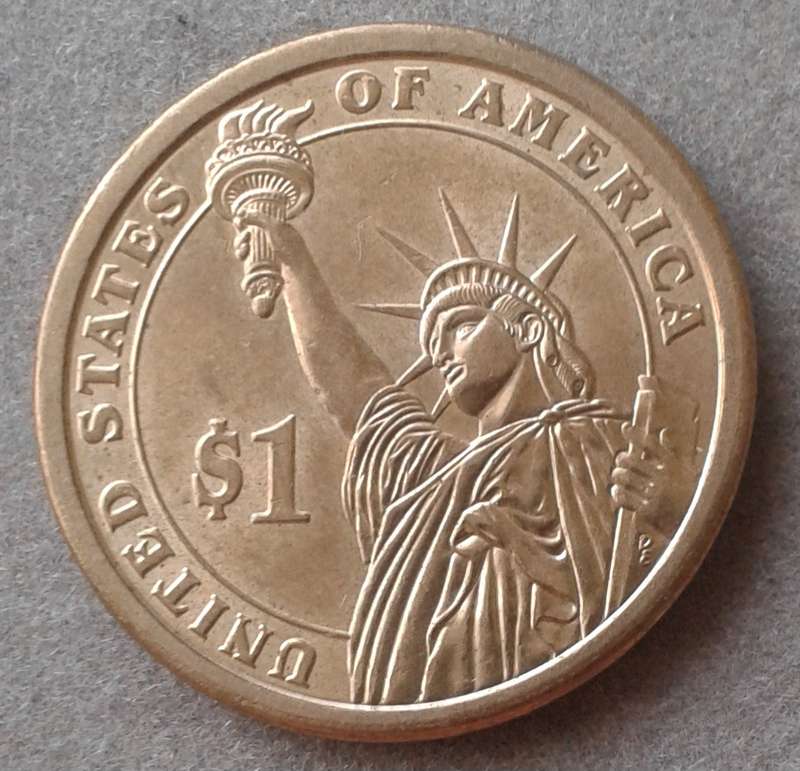 2007 D Thomas Jefferson USA Presidential dollar