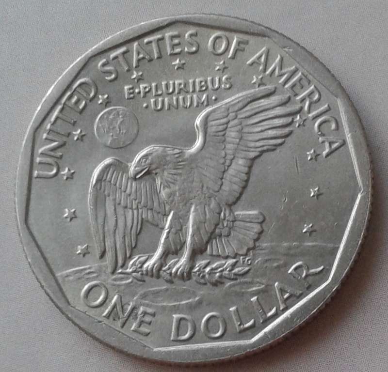 1979 US Susan B. Anthony dollar.