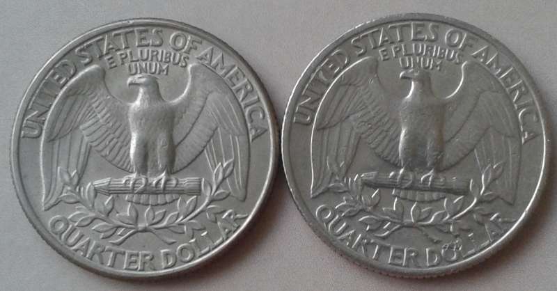 1978/1981 USA Washington quarter dollar set