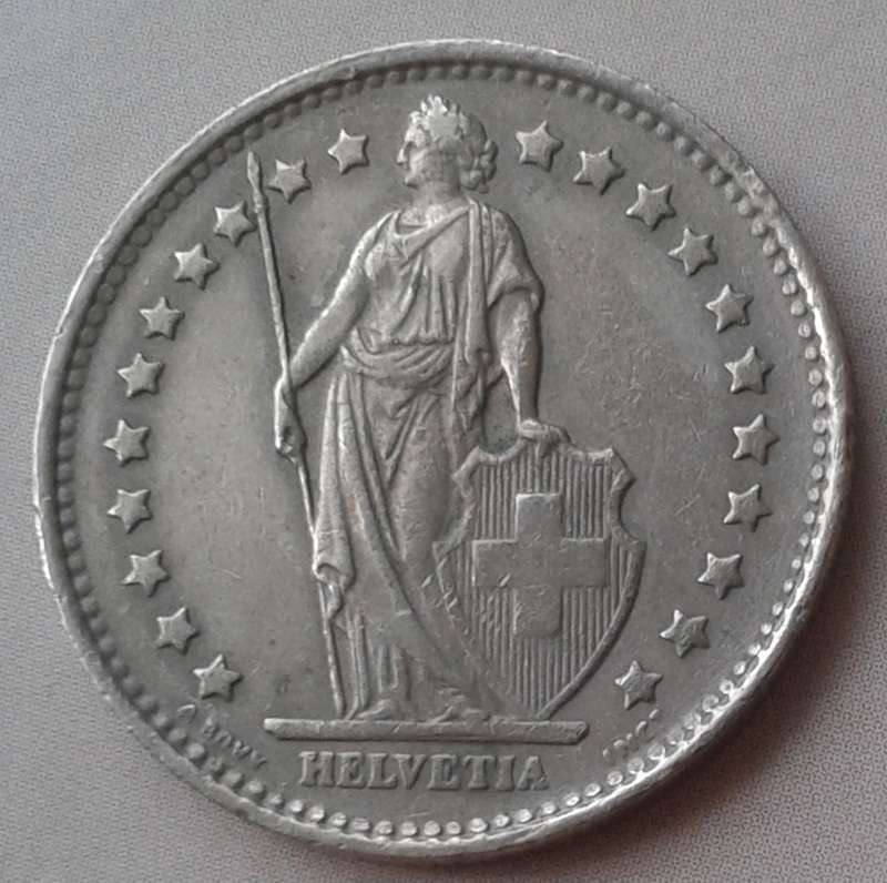 1970 Switzerland 1 Franc
