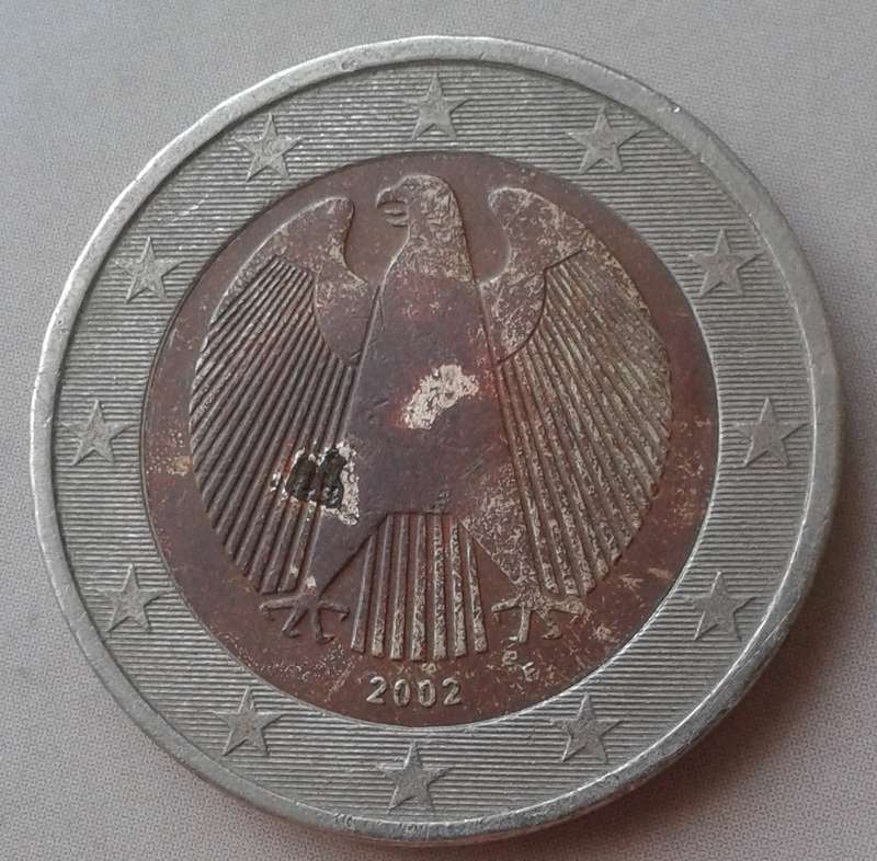 2002 2 Euros coin (Federal Republic of Germany)