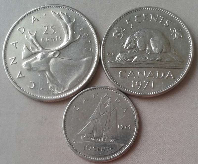 Lot of x3 Canada coins