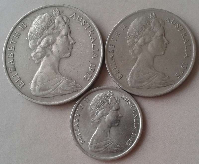 Lot of x3 Australia coins