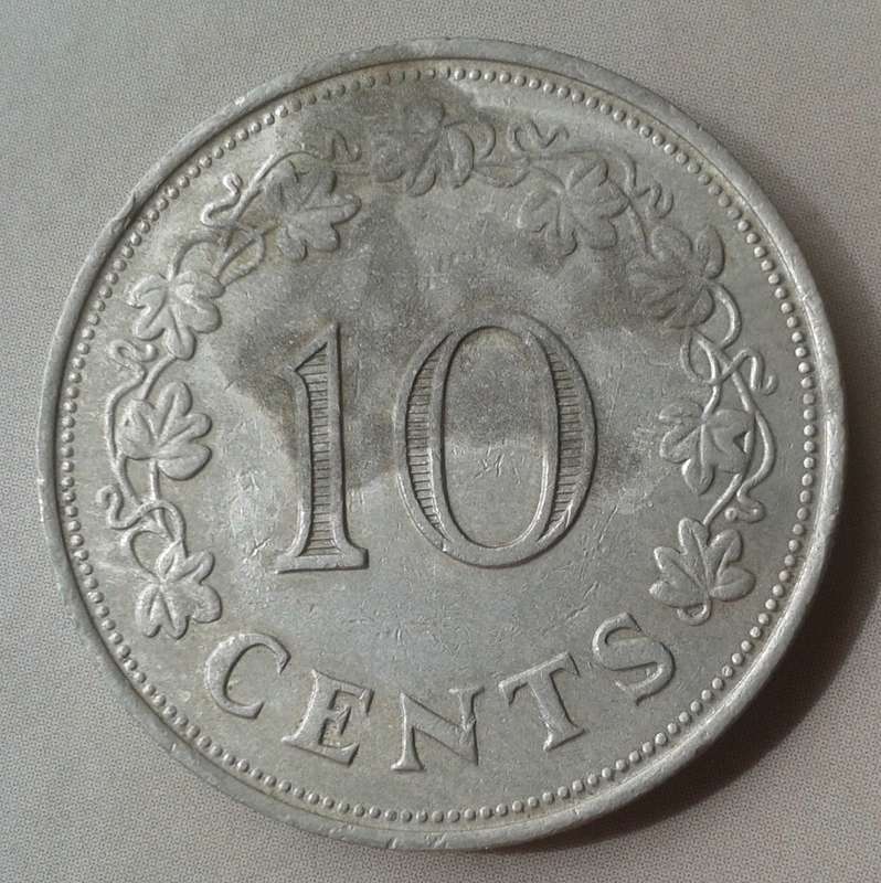 1972 Malta 10c