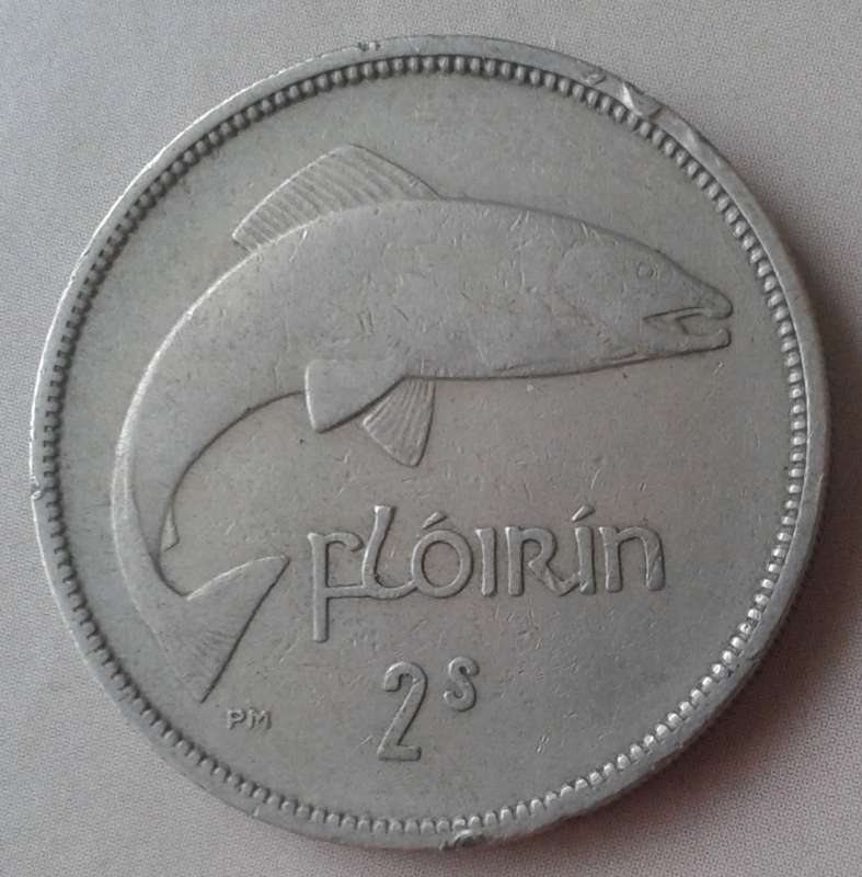 1954 Ireland 2 Shillings