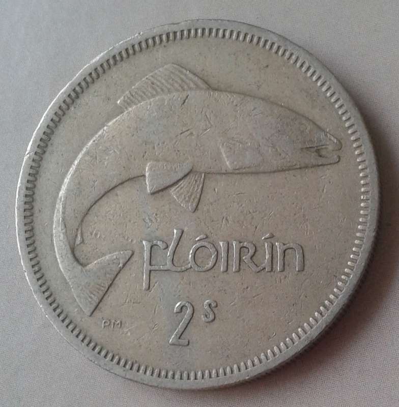 1963 Ireland 2 Shillings