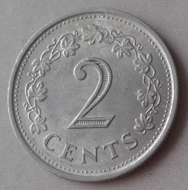 1977 Malta 2c