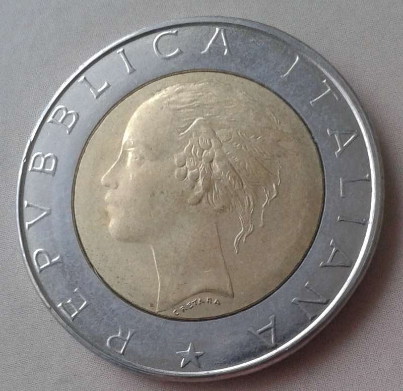 1987 Italy 500 Lire