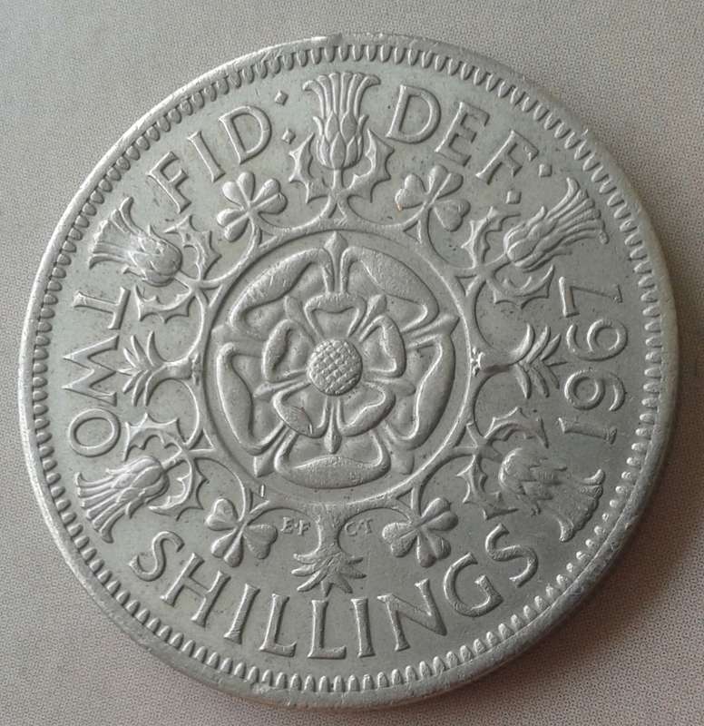 1967 British 2 Shillings