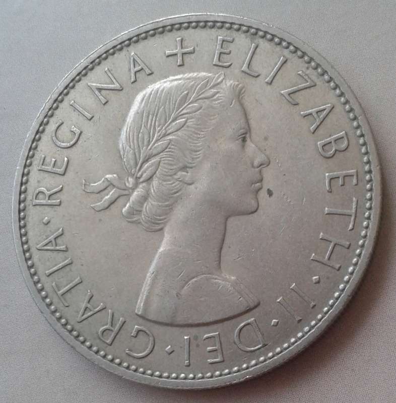 Decent 1967 British half crown