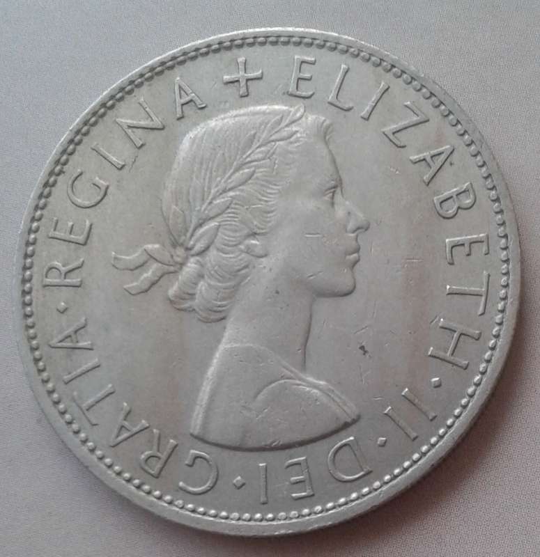 Decent 1965 British half crown