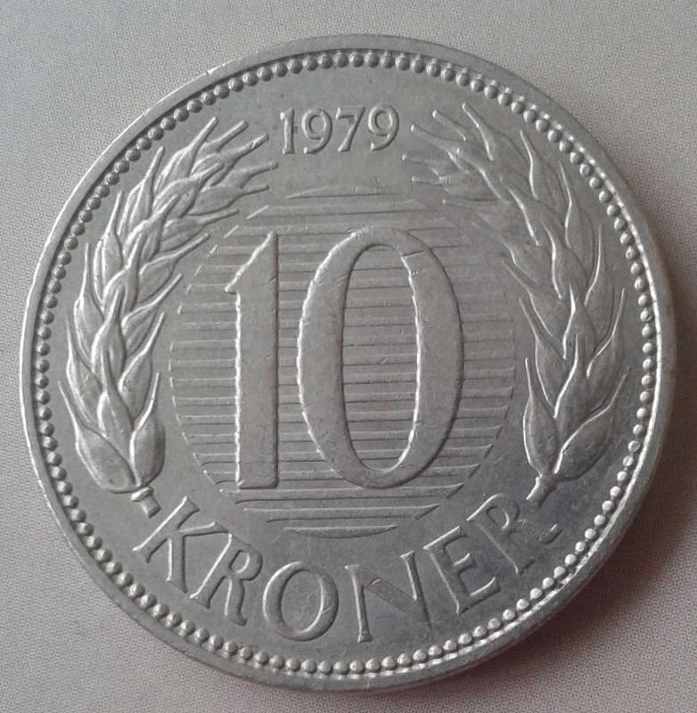 1979 Denmark 10 Kroner