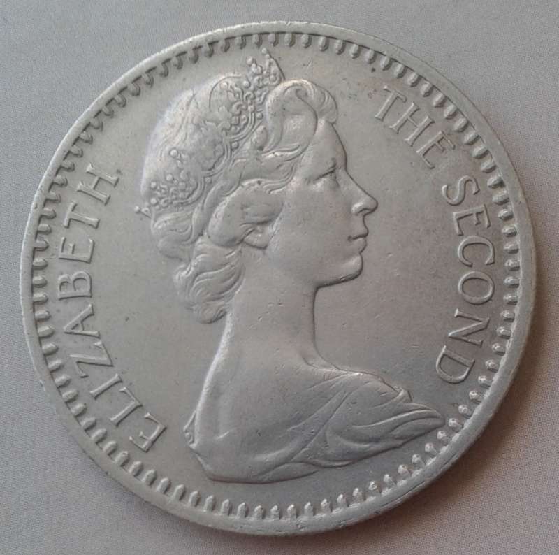 1964 Rhodesia 25c