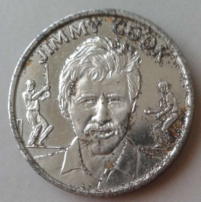 1992 Shoprite/Checkers Jimmy Cook cricket medal