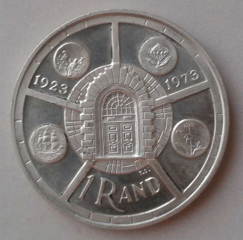 1974 Republic uncirculated silver R1 (mintage: 20000)