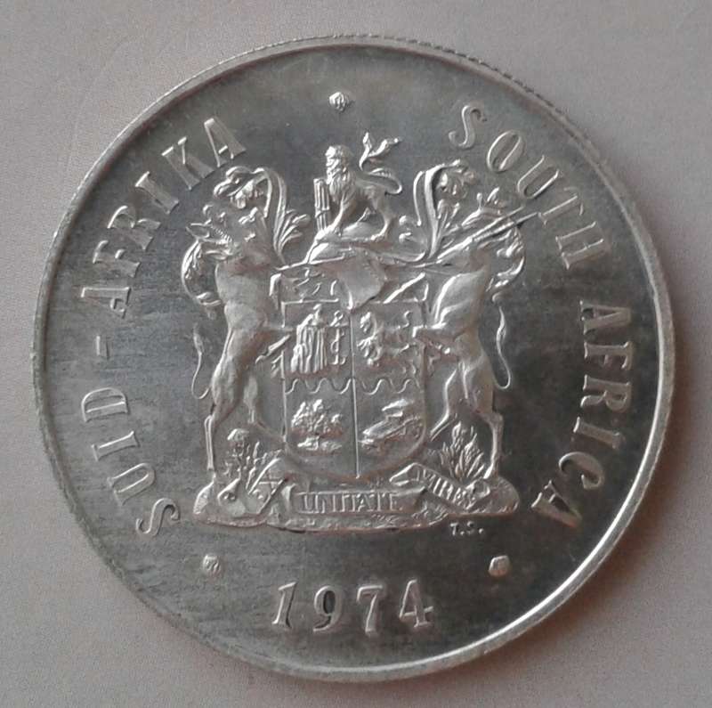1974 Republic uncirculated silver R1 (mintage: 20000)
