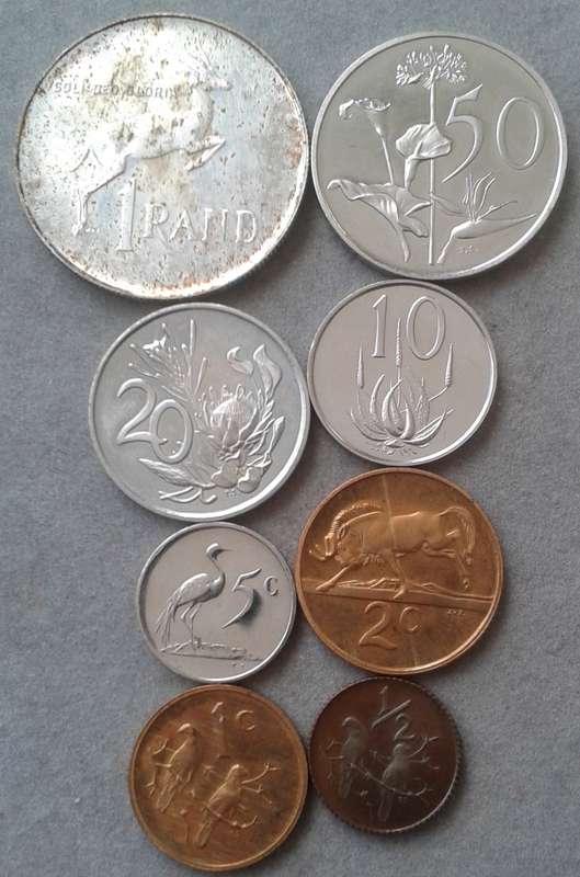 1982 Republic short proof set with silver R1 (not boxed)