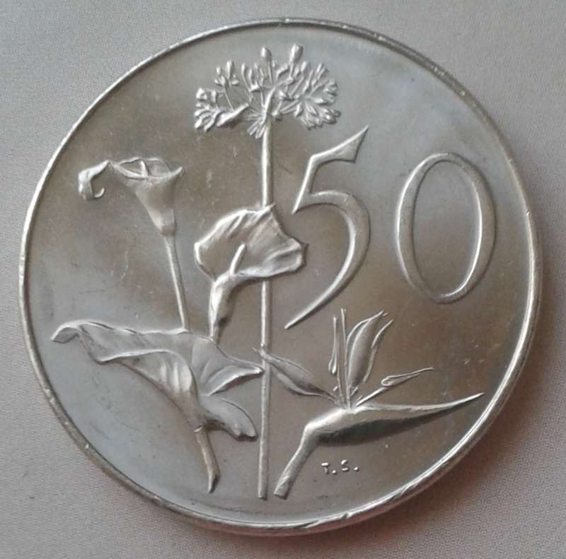 Nice 1968 English nickel 50c