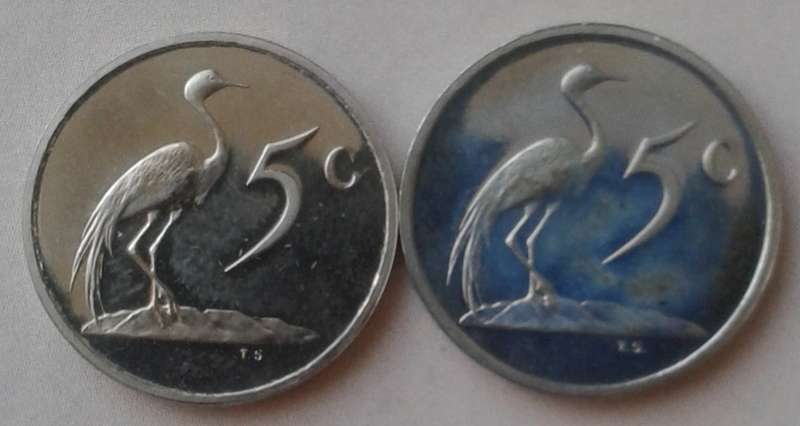 Scarcer 1989 Proof nickel 5c.
