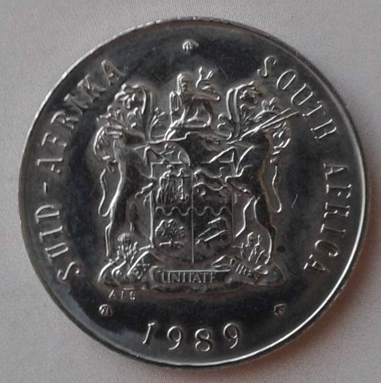 1989 Republic uncirculated 20c