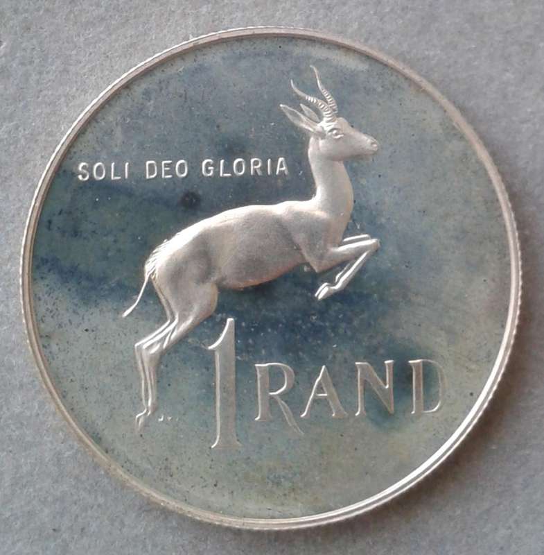 1987 Republic short proof set with silver and nickel R1 (not boxed)