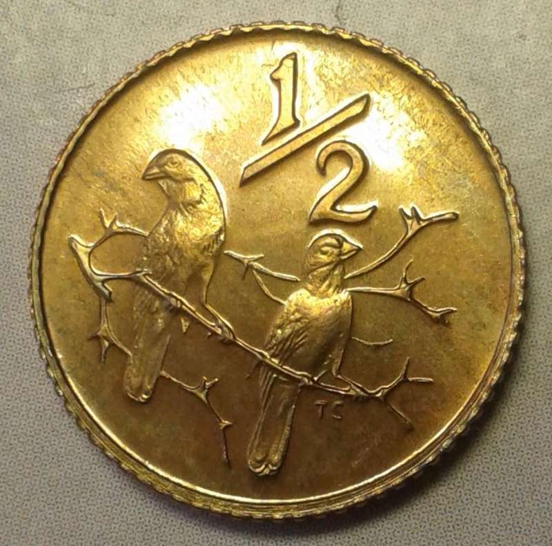 1977 Republic proof 1/2c (mintage: 19000)