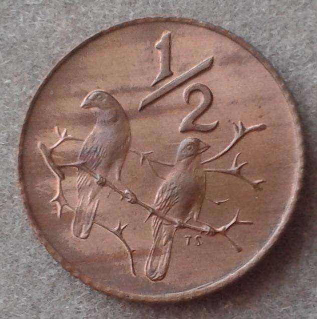 1974 Uncirculated 1/2c (mintage: 20000)