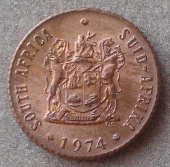 1974 Uncirculated 1/2c (mintage: 20000)