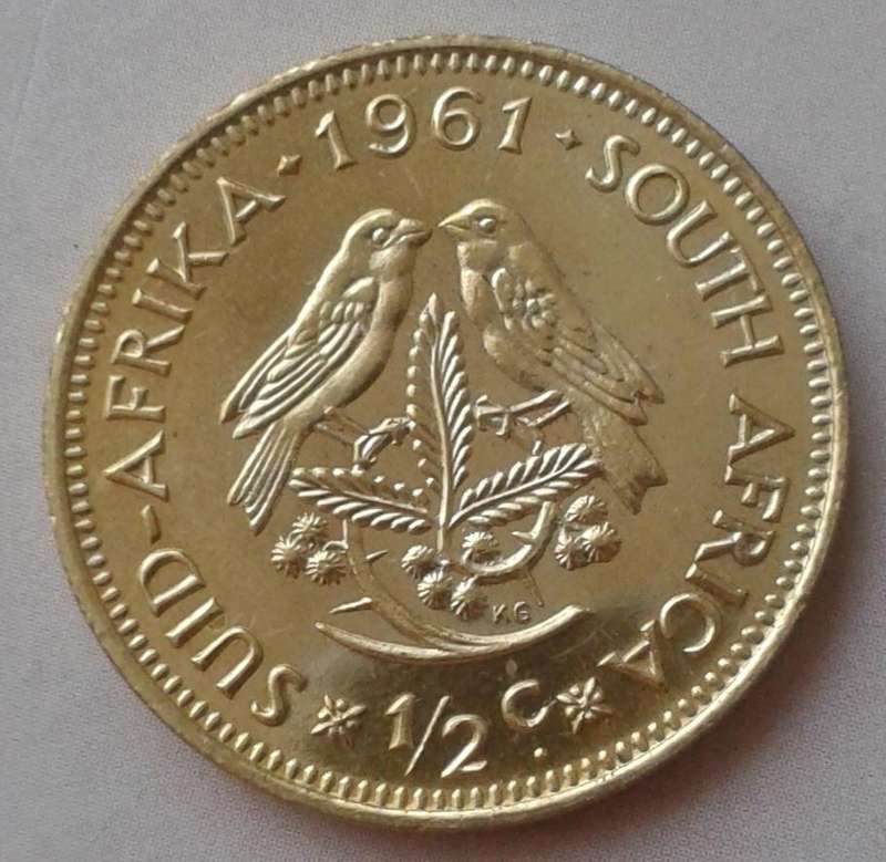 Encapsulated 1961 Republic proof 1/2c