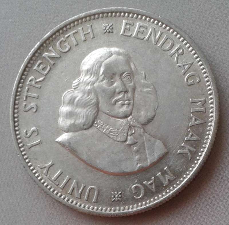 1963 Republic silver 20c coin