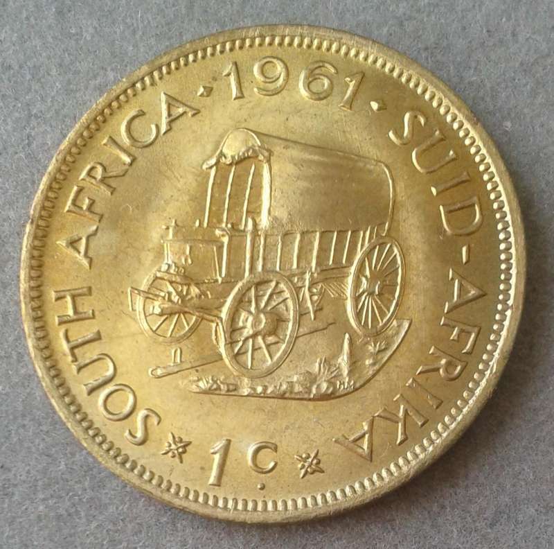 1961 Republic uncirculated 1c