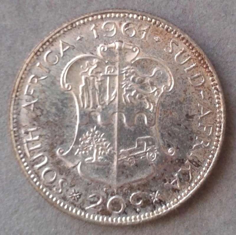 1961 Republic proof silver 20c