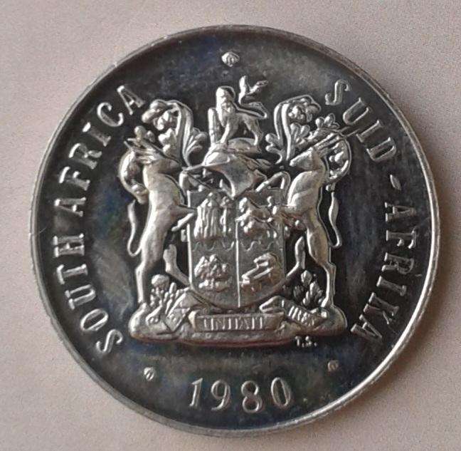 1980 Proof nickel 50c