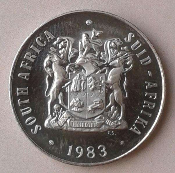1983 Proof nickel 50c