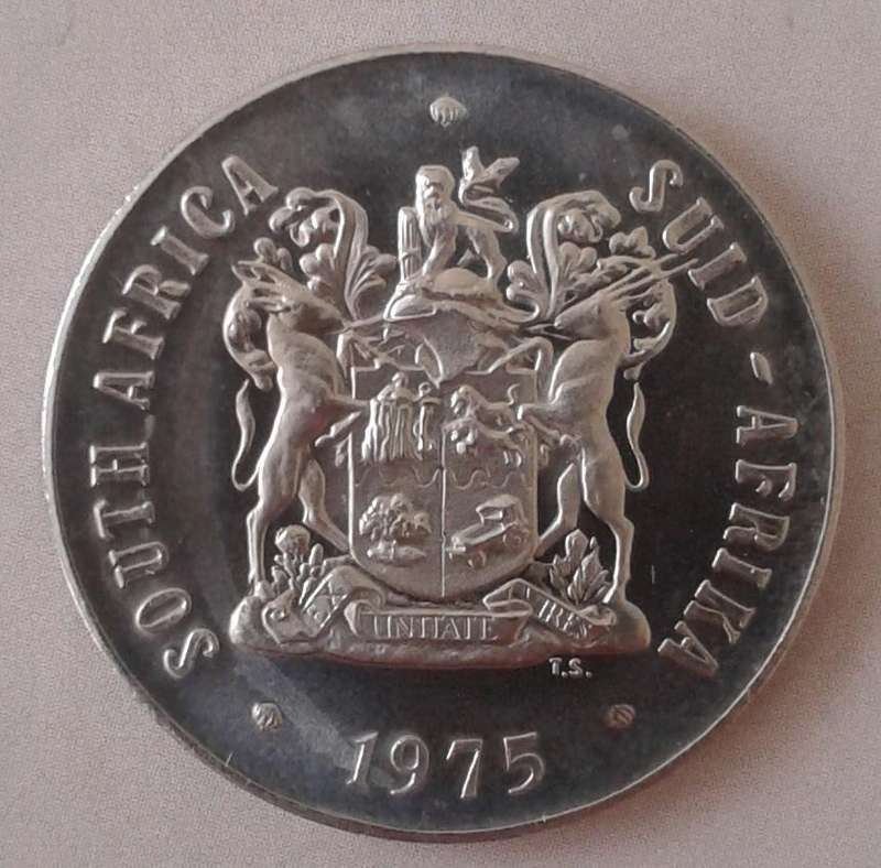 1975 Proof nickel 50c