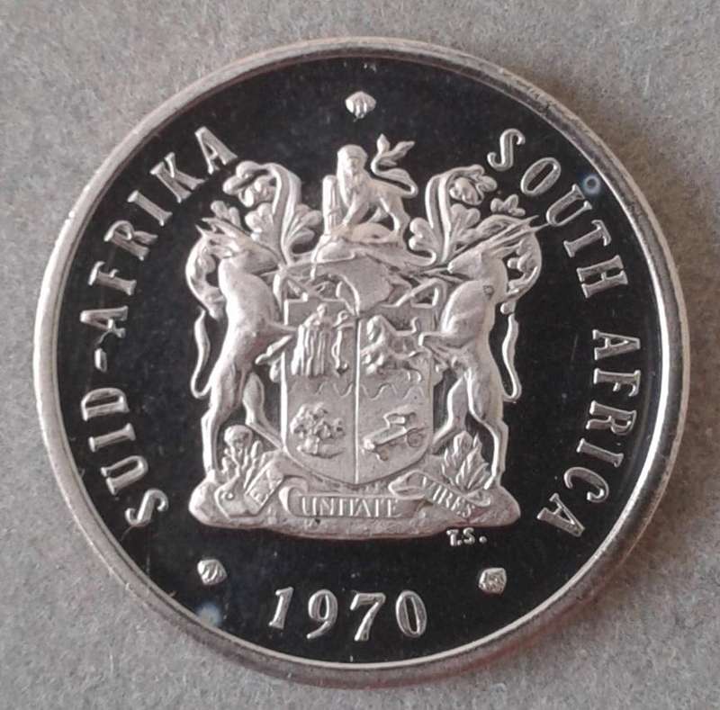 Encapsulated 1970 Republic proof 20c