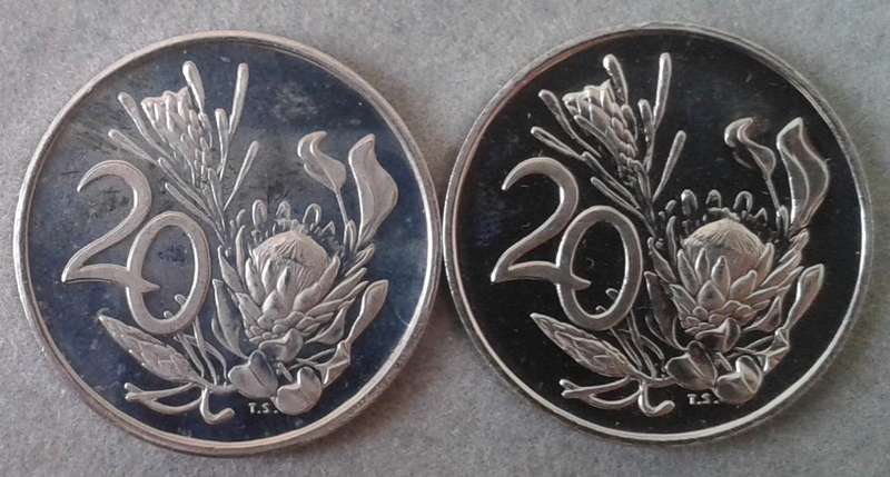 Encapsulated 1972 Republic proof 20c