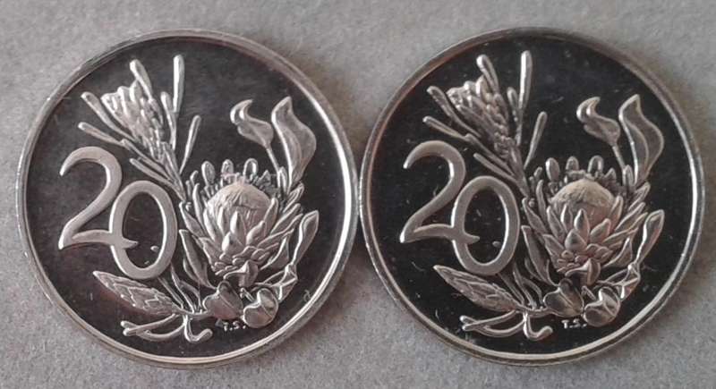 Encapsulated 1976 Republic proof 20c