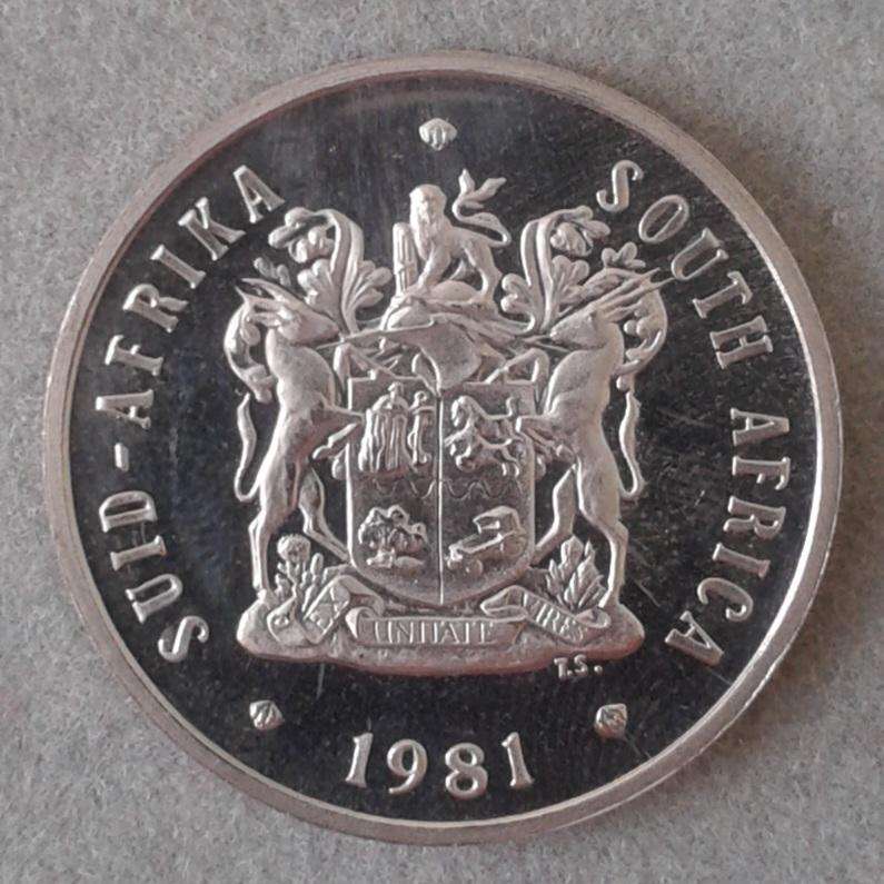 Encapsulated 1981 Republic proof 20c