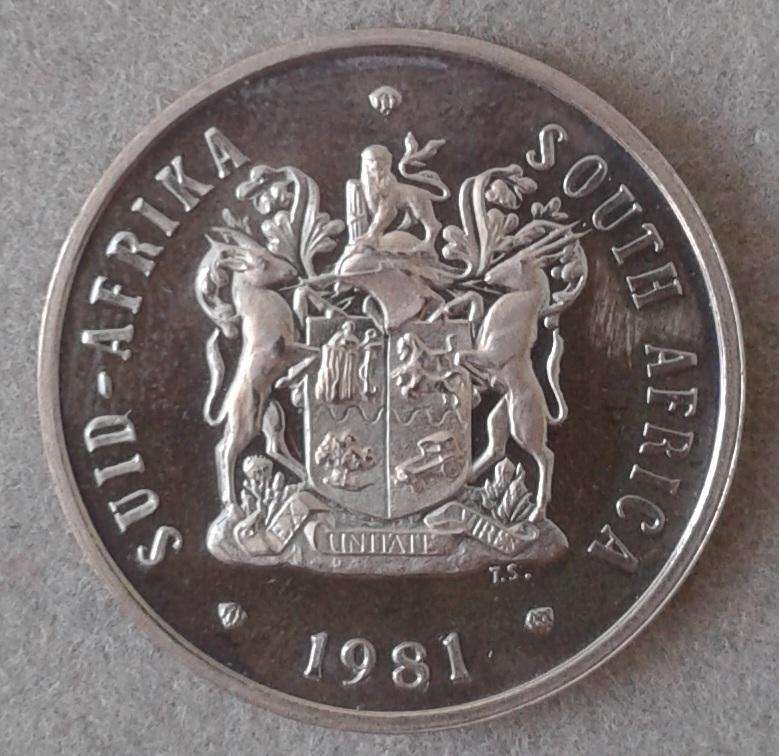 Encapsulated 1981 Republic proof nickel 20c