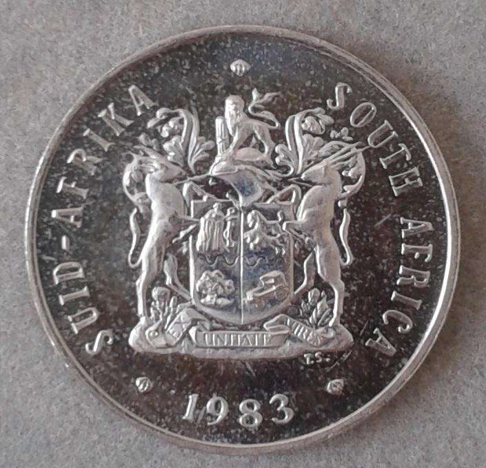 Encapsulated 1983 Republic proof 20c