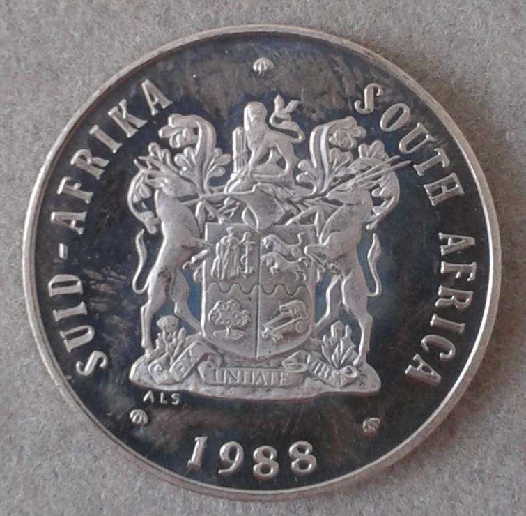 Encapsulated 1988 Republic proof 20c