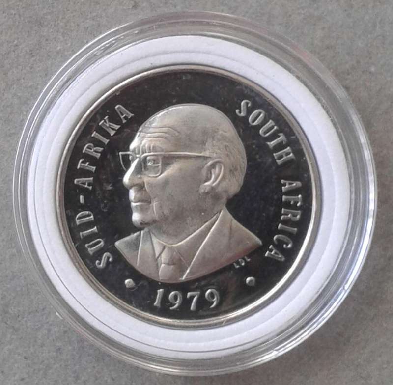 Encapsulated 1979 Republic proof 20c