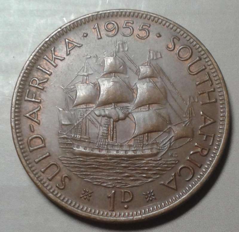 Decent 1955 union penny.